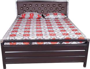 ModuTure Metal Bed with Storage, Powder Coating, Queen Size 5x6ft, Metal Double Hydraulic, Box Bed