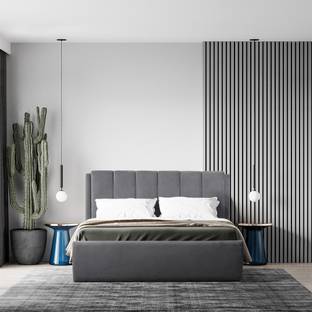 Wakefit Antho Solid Wood Queen Box Bed