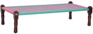 Bhawani Industries Solid Wood Single Bed