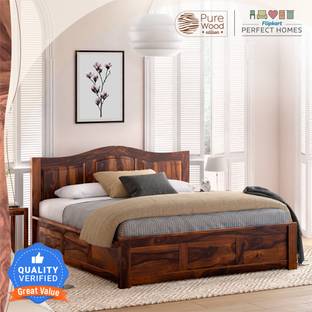 Flipkart Perfect Homes Sheesham Solid Wood