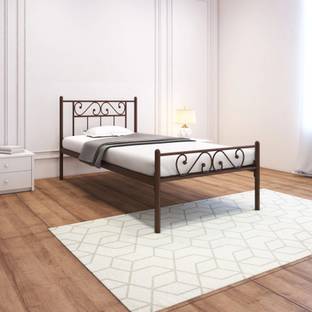 homdec Dorado Metal Single Bed, 198 cm x 99 cm (6.5 ft x 3.25 ft)