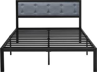 Vibrant Interior Heaven (6x5) Metal Queen Bed