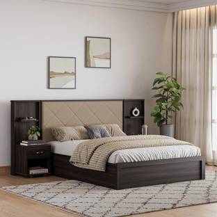 Wakefit Engineered Wood Queen Box Bed