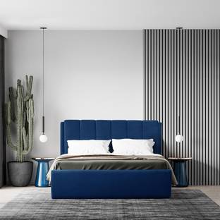 Wakefit Antho Solid Wood Queen Box Bed