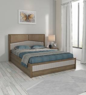 SPACEWOOD Engineered Wood King Hydraulic Bed
