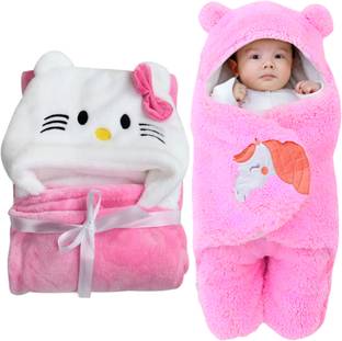 BRANDONN Fleece Baby Bed Sized Bedding Set