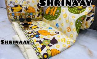 SHRINAAY Polyester Single Sized Bedding Set