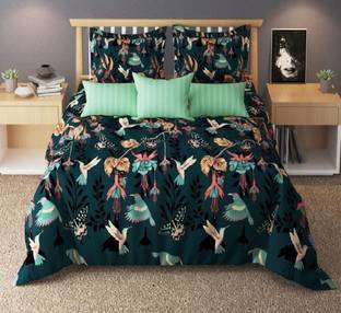 Laying Style Cotton Double King Sized Bedding Set