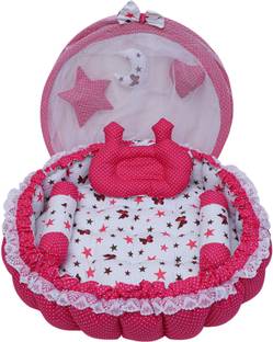 FERRIZZO Cotton Baby Bed Sized Bedding Set