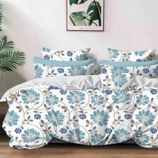 KWALITY DREAMS Cotton Double King Sized Bedding Set