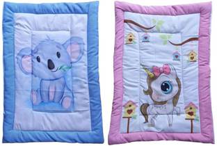 varni impex Cotton King Sized Bedding Set