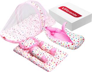 VParents Cotton Baby Bed Sized Bedding Set