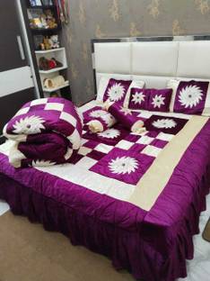 Linemates Velvet Double King Sized Bedding Set