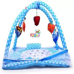 Little Funky Cotton Baby Bed Sized Bedding Set