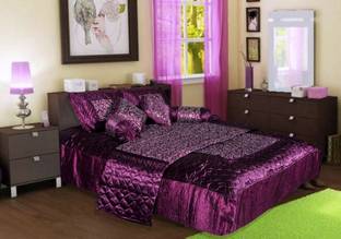 Chelsi Satin Double King Sized Bedding Set
