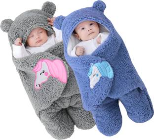 BRANDONN Fleece Baby Bed Sized Bedding Set