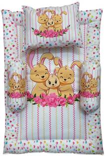 RUMPES Cotton Baby Bed Sized Bedding Set