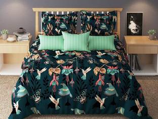 Laying Style Cotton Double King Sized Bedding Set