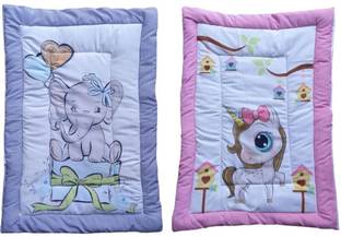 varni impex Cotton King Sized Bedding Set