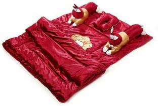 T9decorist Velvet Baby Bed Sized Bedding Set