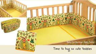 SWAYAM Polycotton Baby Bed Sized Bedding Set
