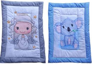 varni impex Cotton King Sized Bedding Set