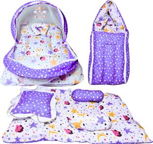 First Vision Cotton Baby Bed Sized Bedding Set