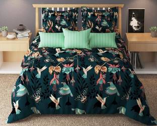 Laying Style Cotton Double King Sized Bedding Set