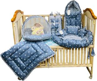Fareto Cotton Baby Bed Sized Bedding Set