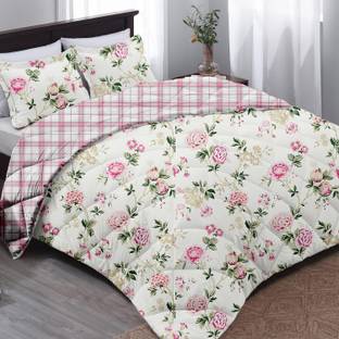 KWALITY DREAMS Cotton Double King Sized Bedding Set