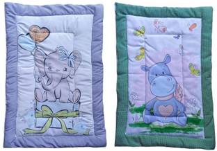 varni impex Cotton King Sized Bedding Set