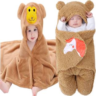 BRANDONN Fleece Baby Bed Sized Bedding Set
