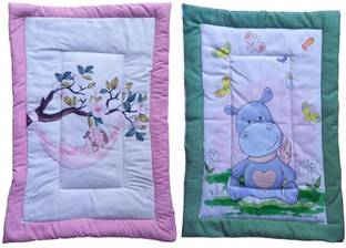 varni impex Cotton King Sized Bedding Set