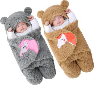 BRANDONN Fleece Baby Bed Sized Bedding Set
