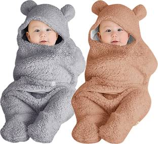 BRANDONN Fleece Baby Bed Sized Bedding Set