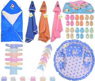 Kwitchy New Born Baby Care Essential Bedding Set Combo