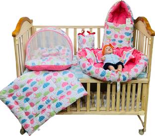 Miss & Chief Polycotton Baby Bed Sized Bedding Set