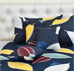 Damac Microfiber King Flat 180 TC Printed Bedsheet