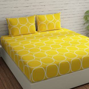RRC Microfiber Double Flat 144 TC Printed Bedsheet