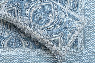 urban jaipur 210 TC Cotton Double Floral Flat Bedsheet