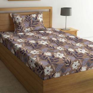 Fashion String Microfiber Single Flat 144 TC Printed Bedsheet