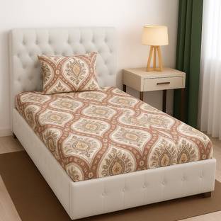 Flipkart SmartBuy Microfiber Single Flat 144 TC Printed Bedsheet