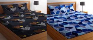 jim-Dandy 160 TC Polycotton Double 3D Printed Flat Bedsheet