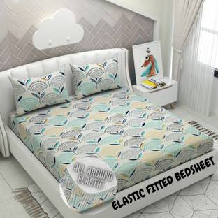 YaAkholic Reversible Cotton Double Bed Cover