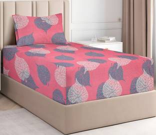 VAS COLLECTIONS 220 TC Cotton Single Printed Flat Bedsheet