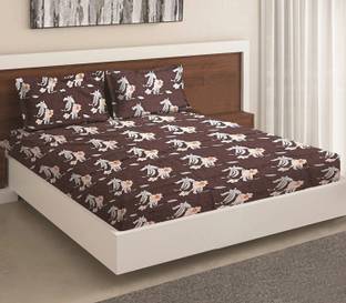 Moca by Monte Carlo 120 TC Microfiber Double Printed Flat Bedsheet