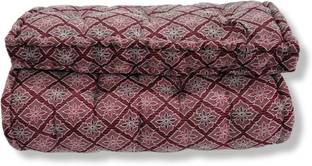 IMSmartMart 220 TC Cotton Single Embroidered Flat Bedsheet