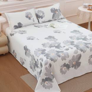 Story@home Cotton Double Flat 190 TC Printed Bedsheet