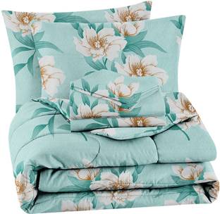 VAS COLLECTIONS Microfiber Double Flat 220 TC Abstract Bedsheet