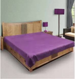 Ryka PVC Double Flat 210 TC Solid Bedsheet